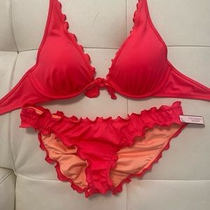 Victoria’s Secret Red Halter Bikini